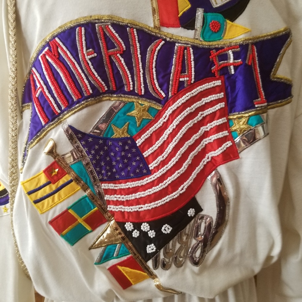Women's USA White Top